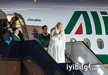 Papa Franciscus Türkiye'den ayrıldı