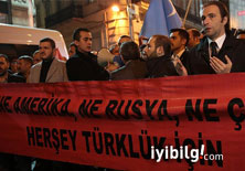 Rusya, İstanbul'da protesto edildi